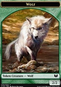 (image for) Wolf // Zombie Double-Sided Token